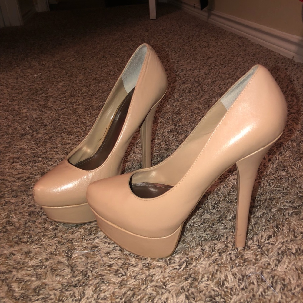 Nude heels